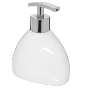 dispenser ceramica alb lucios five 3560239280118