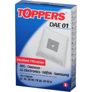 set 4 saci toppers daewoo microfibra gri 4260169990475