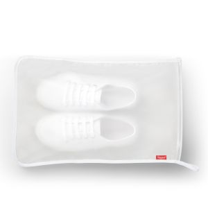 set 2 saci depozitare incaltaminte accesorii poliester alb rayen 8412955301125
