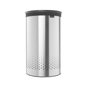 Coş rufe cu capac din plastic, inox mat, argintiu, 60 l, Brabantia - 8710755105166  47339