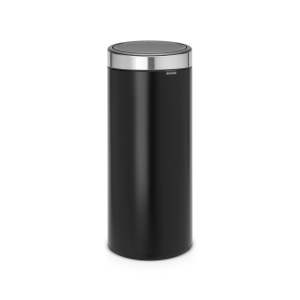 cos de gunoi din inox negru 30 l deschidere touch 8710755115448