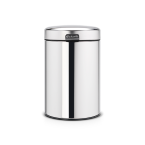 cos de gunoi de perete newicon 3l inox lucios 8710755115547