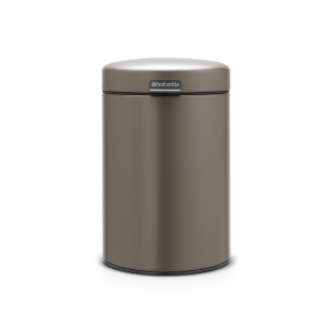 cos de gunoi de perete newicon 3l inox 8710755116223