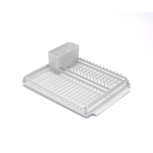 suport din aluminiu si plastic pentru uscare vase light grey 8710755117428