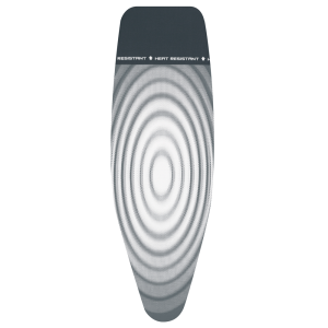 Husă masă de călcat D, gri, bumbac, 135x45 cm, Titan Oval, Brabantia - 8710755135842 49875