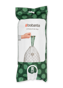 Saci de gunoi, cod R, 20 bucăţi, 36 l, Brabantia - 8710755138508  48954