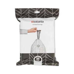 Saci de gunoi, cod M, 40 bucăţi, 60 l, Brabantia - 8710755138829 49420