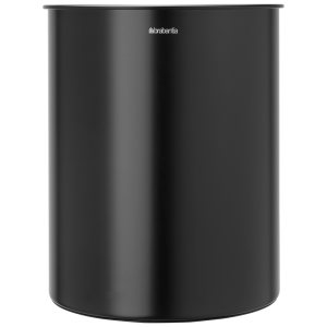 cos gunoi hartie negru mat inox 15 8710755181443