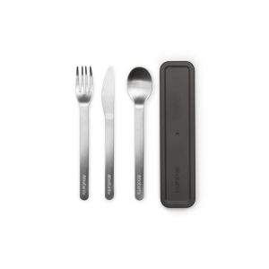 Set de tacâmuri, 3 piese, inox+plastic, Make&Take, Brabantia- 8710755206641