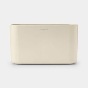 Cutie depozitare accesorii baie, plastic, bej, 19.6x11x9.9 cm, ReNew, Brabantia - 8710755223365