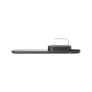 Organizator chiuvetă cu suport  de uscare pentru vase, plastic, gri, 13x15x75.1 cm, SinkStyle, Brabantia- 8710755227783