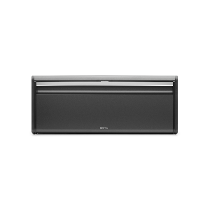 Cutie pâine, inox, gri-negru, 46.5x25x18.7 cm, Fall Front, Brabantia - 8710755233685