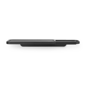 Suport hârtie igienică+poliță depozitare, inox ranforsat cu minerale, negru, 4.4x8.9x42.1 cm, MindSet, Brabantia - 8710755303128  49163