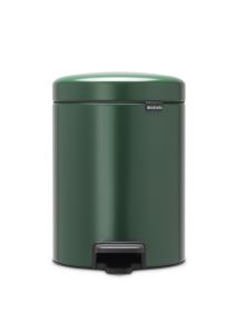 cos de gunoi cu pedala newicon inox verde 5 litri brabantia 8710755304026