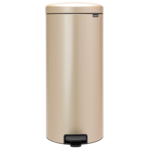 cos de gunoi cu pedala newicon inox bej sidef 30 litri brabantia 8710755304484