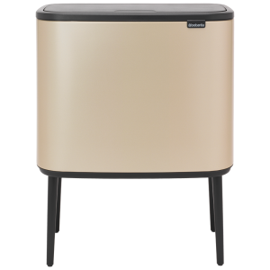 cos gunoi bo touch bin 3x11l champagne 8710755304644
