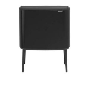 cos gunoi inox 36l bo touch matt black 8710755315824