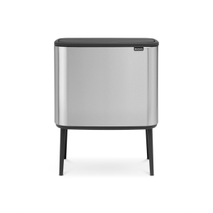 cos gunoi soft touch argintiu inox 36l bo touch 8710755315848