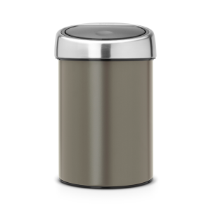 cos gunoi touch gri inchis inox 3l 8710755364464