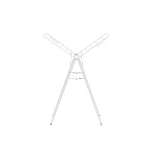 Uscător rufe extensibil, inox, alb, 15 m capacitate de uscare, Brabantia - 8710755403323         50146