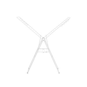 uscator rufe pliabil inox alb 25 metri brabantia 8710755403446