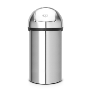cos de gunoi push inox mat argintiu 60 litri brabantia 8710755484520