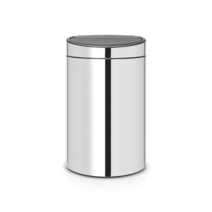 cos de gunoi din inox lucios 40 l touch 8710755112881
